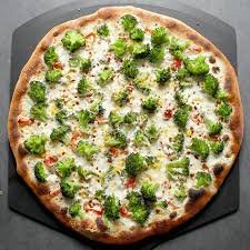 Cheesy Broccoli Temptation Pizza